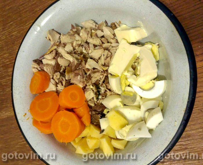Паштет из скумбрии, Шаг 03