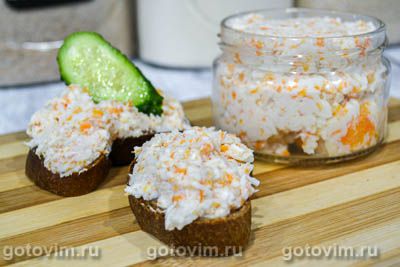 Паштет куриной грудки с творогом