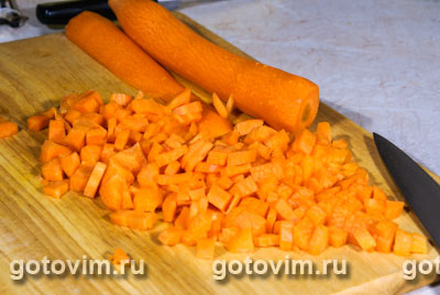 Пенне с морковным соусом, Шаг 01