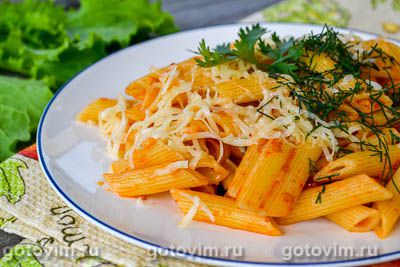     (Pasta AllArrabiata). -