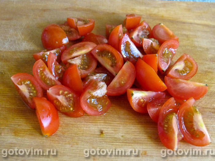 Паста - салат с рыбой, Шаг 01