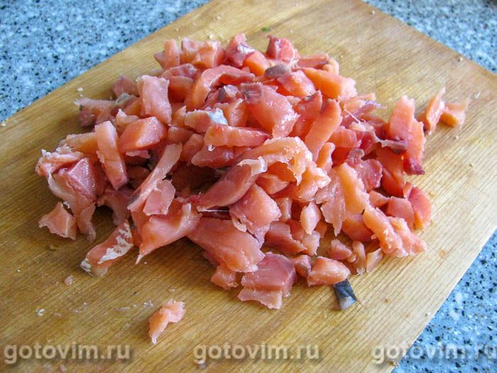 Паста - салат с рыбой, Шаг 02