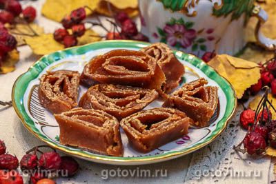 Пастила из боярышника. Фото-рецепт