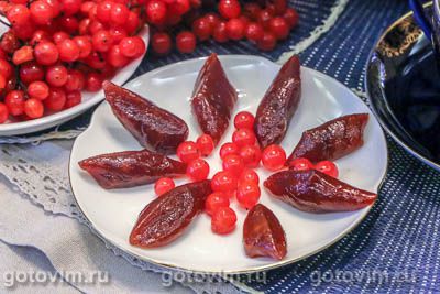 Пастила из калины (в духовке)