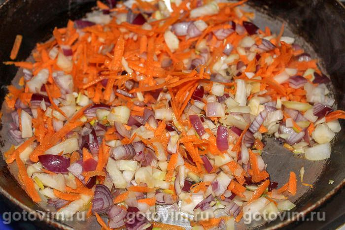 Печеночные блинчики с овощной начинкой, Шаг 01