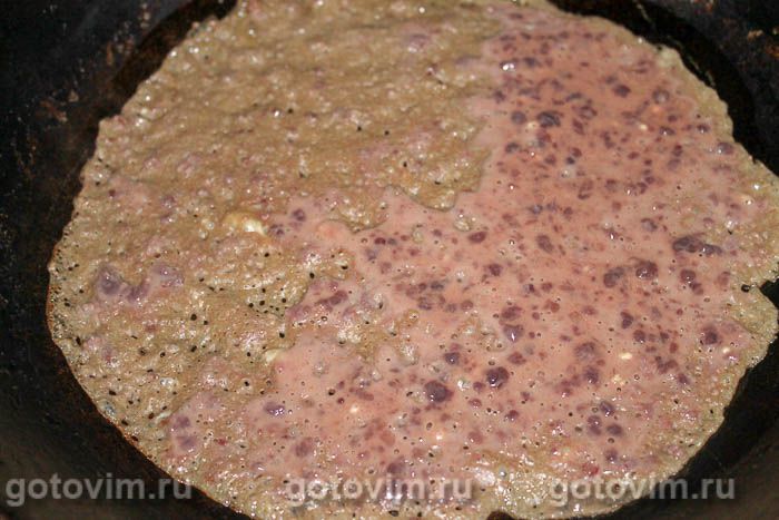 Печеночные блинчики с овощной начинкой, Шаг 04