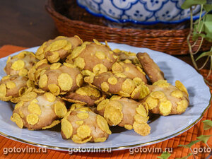 Печенье с кедровыми орешками и кукурузны