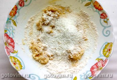 Кокосовое печенье на кокосовом масле с миндалем (без яиц), Шаг 03
