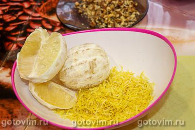 Лимонное печенье с безе и грецкими орехами, Шаг 06