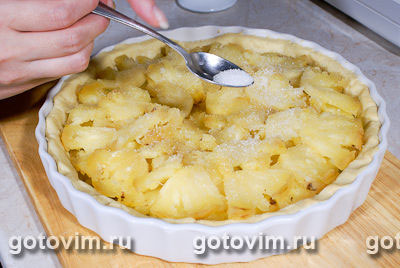 Пирог с ананасом в желе, Шаг 04
