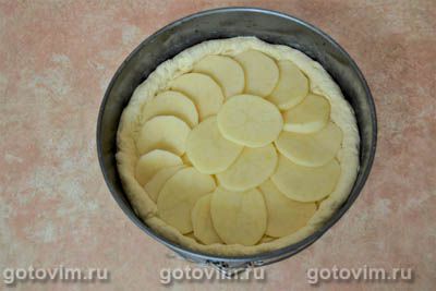 Пирог с картошкой и фаршем, Шаг 05