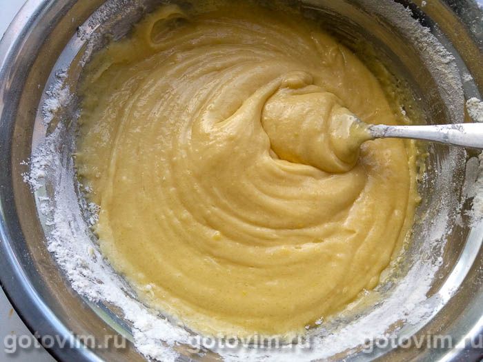 Простой пирог с абрикосами, Шаг 04