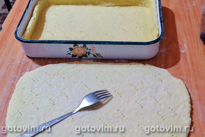 Пирог с тертыми яблоками, Шаг 05