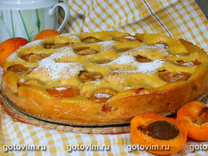Тирольский пирог с абрикосами