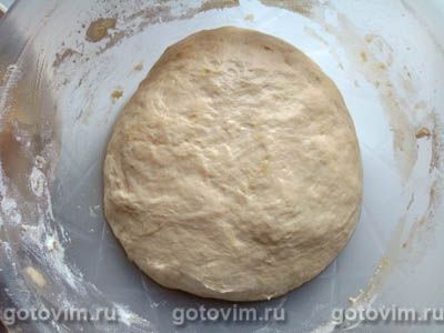 Дрожжевое тесто для пирожков с кукурузным крахмалом, Шаг 06