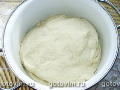 Молдавские лепешки плацинды с картофелем и курицей, Шаг 03