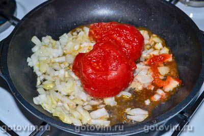 Полента с томатным соусом, Шаг 05