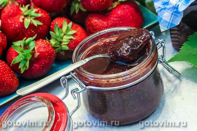 Клубничное повидло с крахмалом