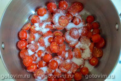 Пряное варенье из помидоров черри, Шаг 02