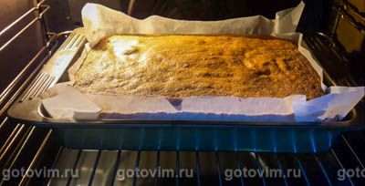 Бисквитный торт с кремом из сгущенки, Шаг 03