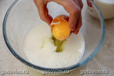 Пшенная каша с изюмом и яйцом, Шаг 05