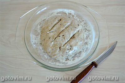 Пшенично-ржаной хлеб на сыворотке, Шаг 04