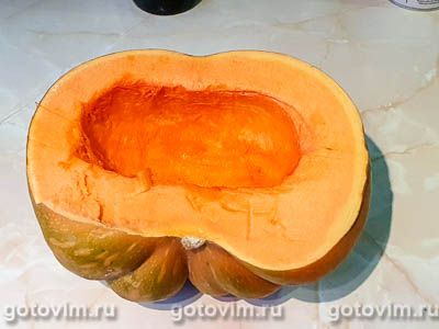 Пирог с тыквой и сгущенкой (Pumpkin pie), Шаг 01