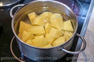 Картофельное пюре с сыром, Шаг 01