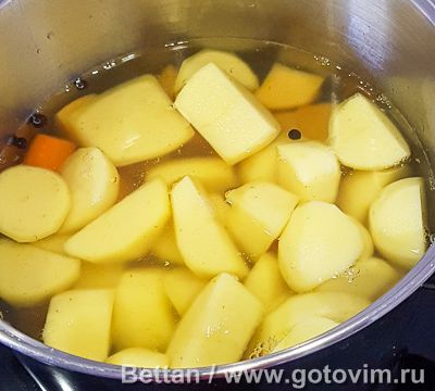 Рутмусс - картофельное пюре с брюквой и морковью по-шведски (Rotmos), Шаг 03