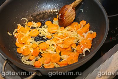 Овощное рагу из баклажанов с фасолью, Шаг 03