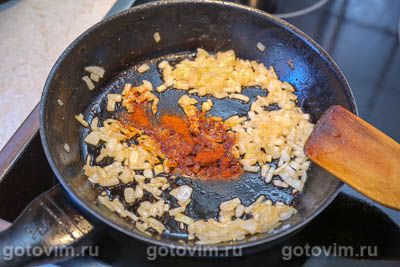 Фасоль с грибами в горшочке » Фасоль с грибами в горшочке