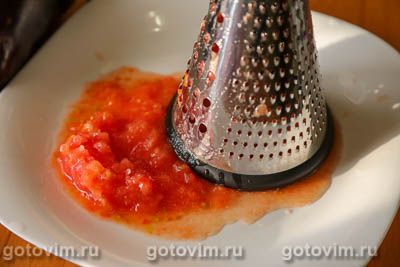 Жареная свиная вырезка с баклажанами в томатном соусе, Шаг 06