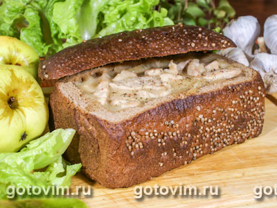 Рагу в хлебе с коричневым сахаром. Фото-рецепт