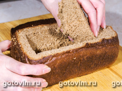 Рагу в хлебе с коричневым сахаром, Шаг 01