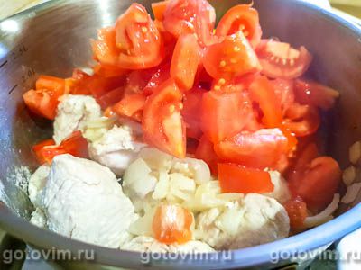 Густой суп из индейки с солеными огурцами, Шаг 05