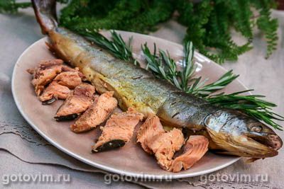 Горбуша горячего копчения (рецепт для домашней коптильни)