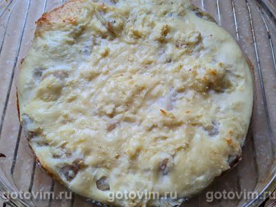 Рыбная запеканка под нежной шубкой из сыра и хлеба, Шаг 10