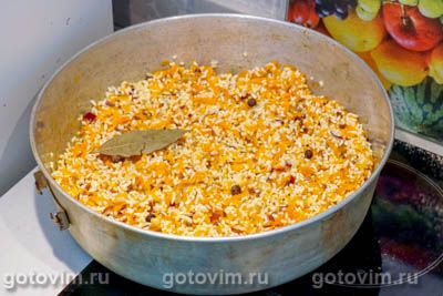 Рис с куриными голенями в духовке, Шаг 05