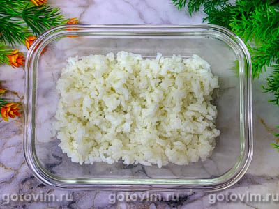 Рисовая запеканка с цветной капустой в духовке, Шаг 03
