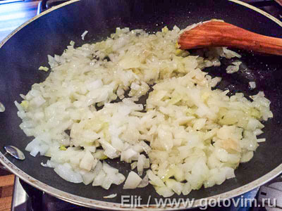 Рисовая запеканка с сыром рокфор и шпинатом, Шаг 05