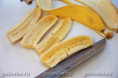 Мясные рулетики с бананами, Шаг 03