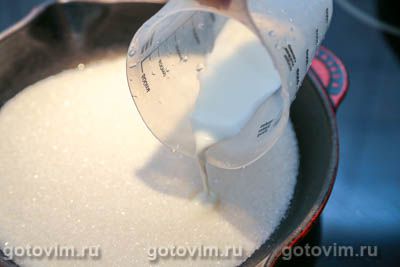Вареный сахар с грецкими орехами, Шаг 03