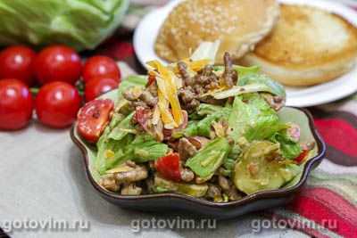    (Big Mac salad). -