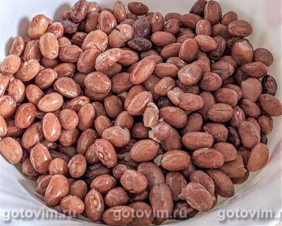 Салат из фасоли с солеными огурцами, Шаг 02