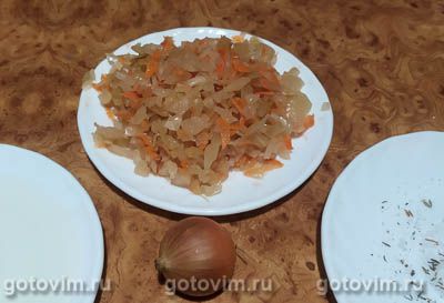 Салат из куриных желудков со свеклой и квашеной капустой, Шаг 03