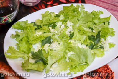 Салат с консервированным тунцом, яйцом и овощами, Шаг 01