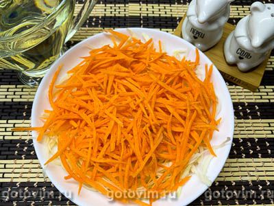 Салат из капусты и моркови по-корейски, Шаг 02