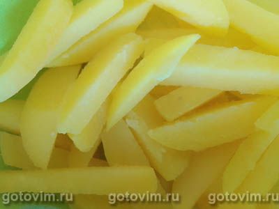 Острый картофельный салат с болгарским перцем, Шаг 02