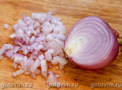 Немецкий картофельный салат с луком и огурцами, Шаг 04