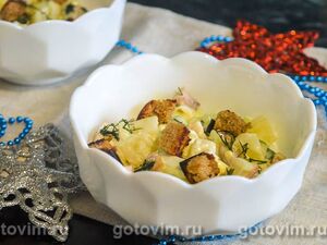 20 очень вкусных салатов с копченой курицей и ананасом | antenna-unona.ru